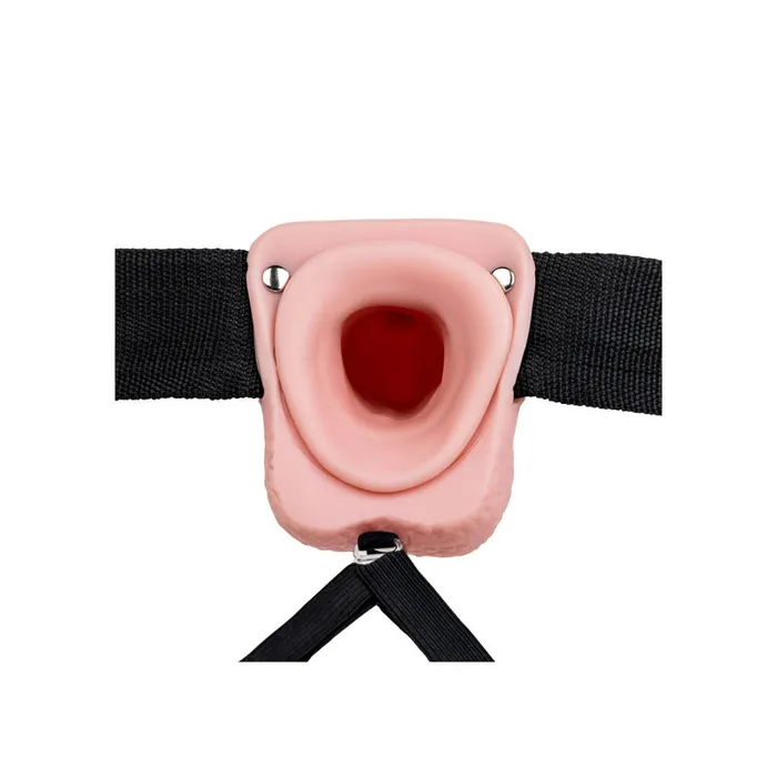 Shots Toys Female Sex Toys | REALROCK Hollow Strapon with Balls - 23 cm Flesh-(rea132fle) Shots Toys Female Sex Toys | REALROCK Hollow Strapon with Balls - 23 cm Flesh-(rea132fle)