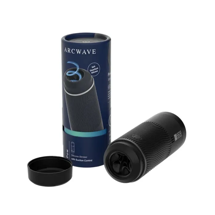 Male Sex Toys Arcwave Arcwave Pow Soft Silicone Penis Stroker with Air Pressure Valve