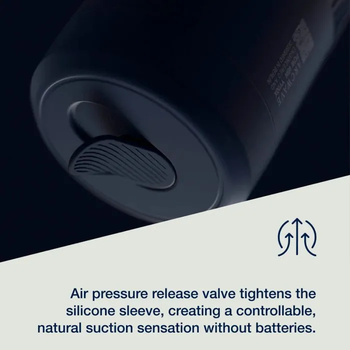 Male Sex Toys Arcwave Arcwave Pow Soft Silicone Penis Stroker with Air Pressure Valve