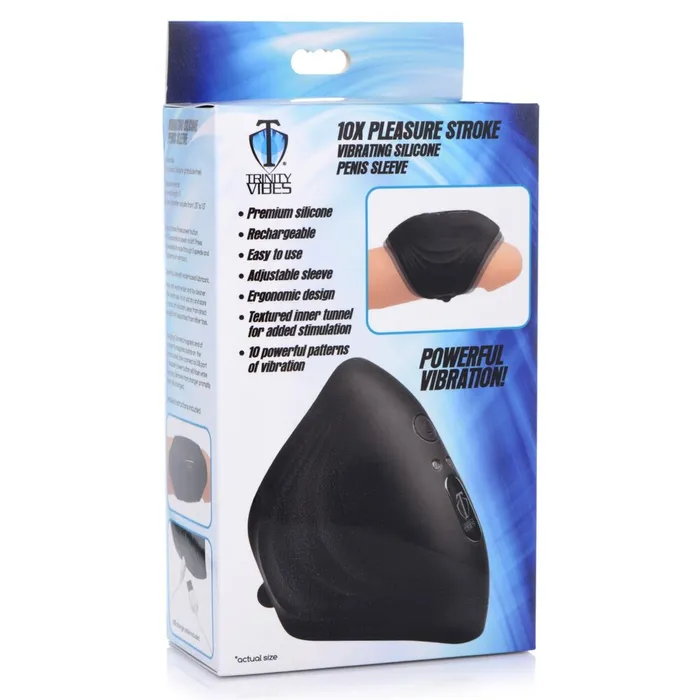 Trinity Vibes Male Sex Toys Trinity Vibes 10X Pleasure Stroke Vibrating Penis Sleeve Trinity Vibes Male Sex Toys Trinity Vibes 10X Pleasure Stroke Vibrating Penis Sleeve