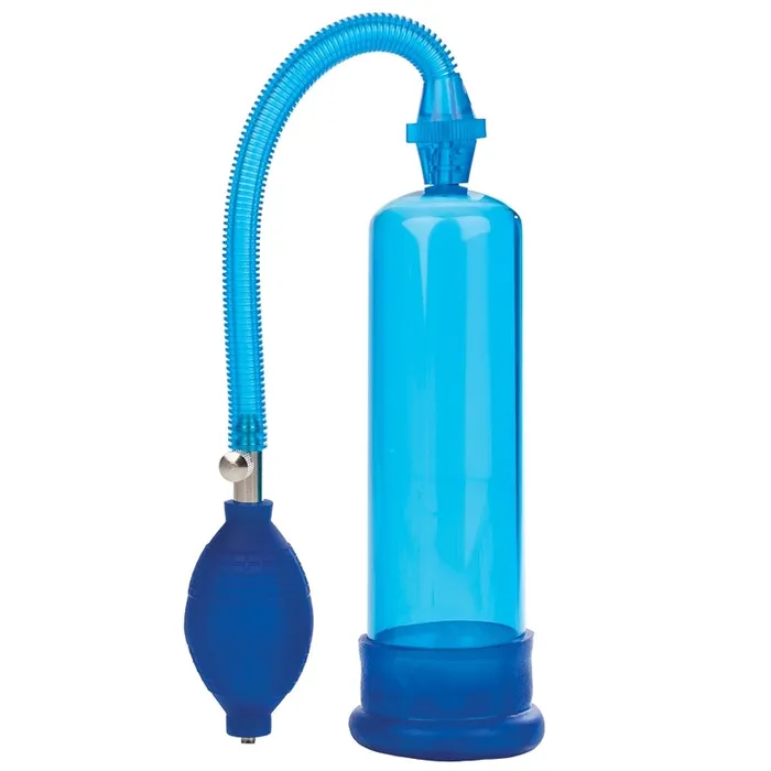 CAL EXOTICS Male Sex Toys Optimum Series Head Coach Erection PumpBlue