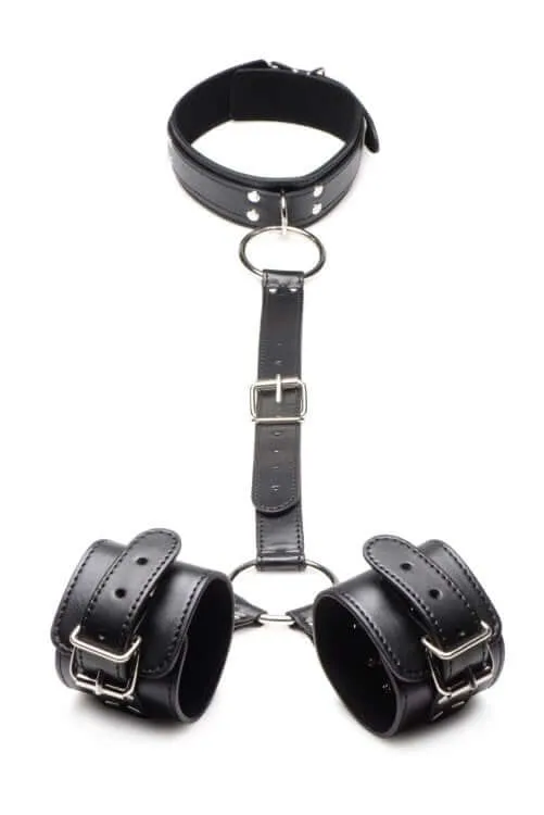 XR Brands Couples Strict Neck To Wrist Restraint