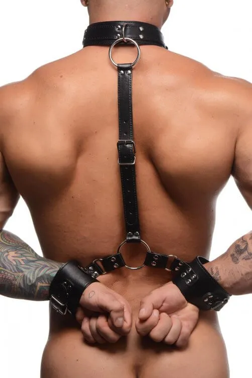 XR Brands Couples Strict Neck To Wrist Restraint