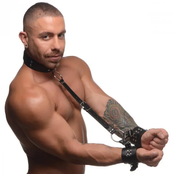 XR Brands Couples Strict Neck To Wrist Restraint