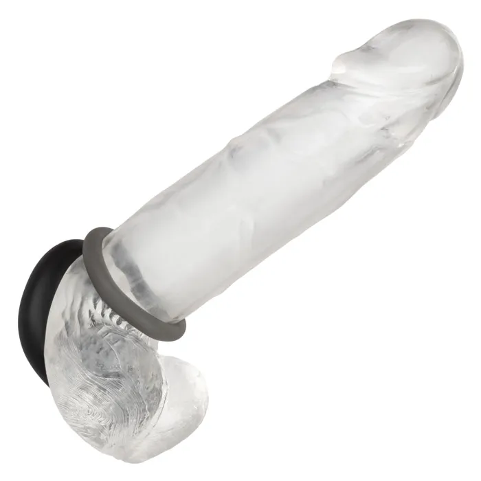 Anal Calexotics Alpha Liquid Silicone Prolong Set of 2 Blackgray Anal Calexotics Alpha Liquid Silicone Prolong Set of 2 Blackgray