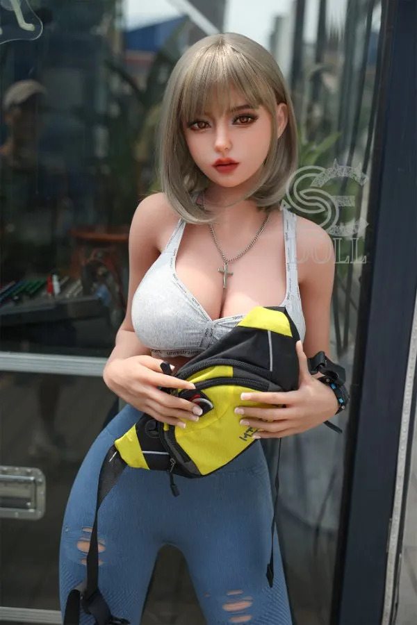 161cm5ft3 Fcup TPE Sex Doll Head 120 MelodyC SE Doll Male Sex Toys
