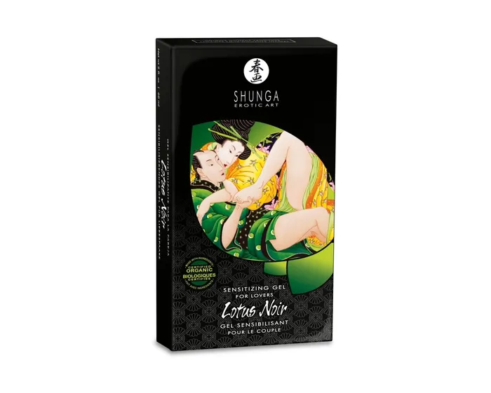 Enhancers Shunga Lotus Noir Sensitizing Gel for Lovers 2 Fl Oz 60 ml Enhancers Shunga Lotus Noir Sensitizing Gel for Lovers 2 Fl Oz 60 ml