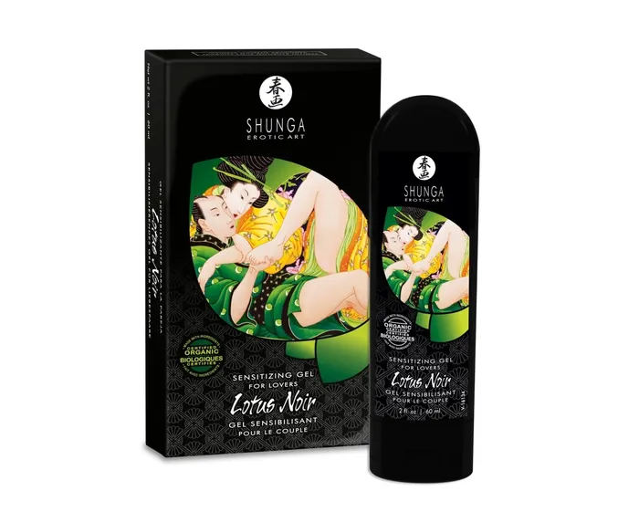 Enhancers Shunga Lotus Noir Sensitizing Gel for Lovers 2 Fl Oz 60 ml Enhancers Shunga Lotus Noir Sensitizing Gel for Lovers 2 Fl Oz 60 ml