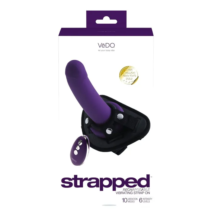 Female Sex Toys VeDO Strapped Rechargeable Strap on Female Sex Toys VeDO Strapped Rechargeable Strap on