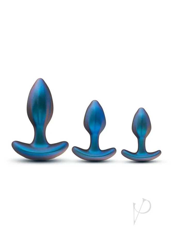 Anal Anal Adventures Aam Cosmos Plug Kit Lunar Blue