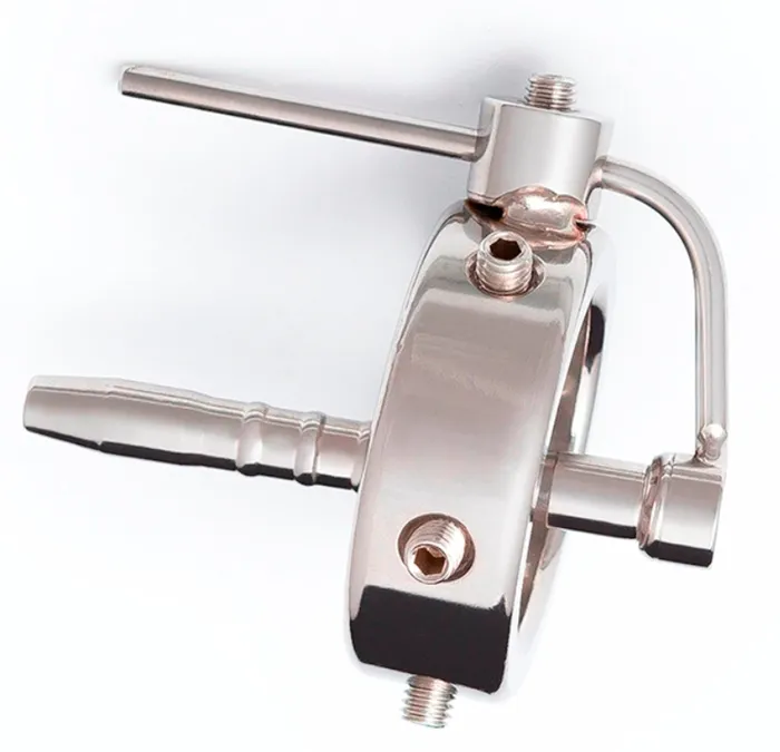 fetishtoyboxcom EXTREME STEELS SADISTIC COCK HEAD WAND CHASTITY DEVICE Male Sex Toys