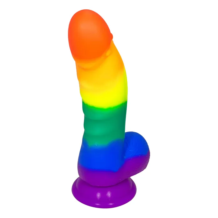 HOTT PRODUCTS UNLIMITED Dildos RAINBOW DILDO LOVE BUG