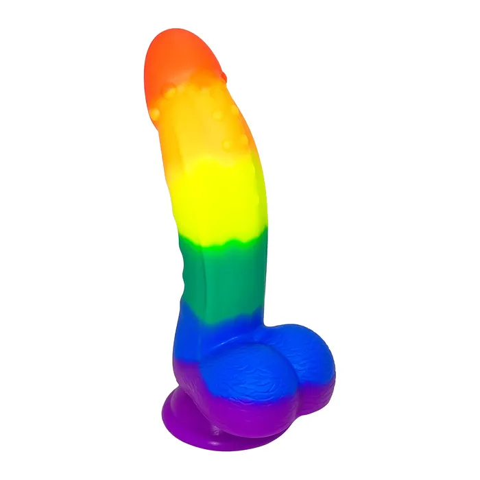 HOTT PRODUCTS UNLIMITED Dildos RAINBOW DILDO LOVE BUG