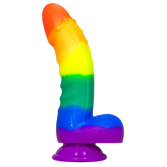 HOTT PRODUCTS UNLIMITED Dildos RAINBOW DILDO LOVE BUG