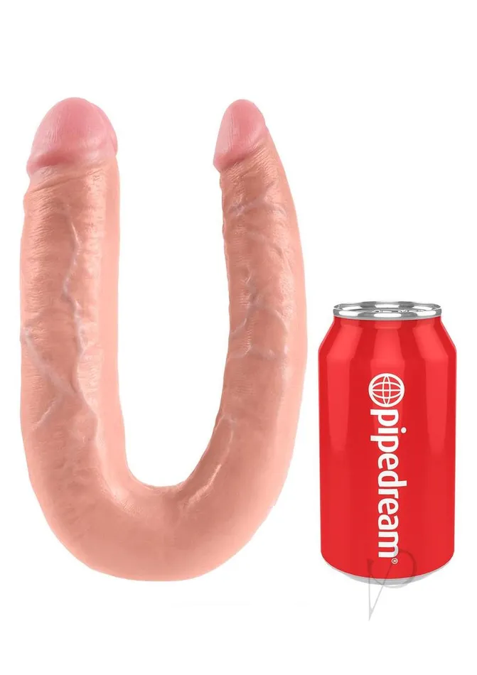 King Cock Dildos Kc Lg Double Trouble Flesh